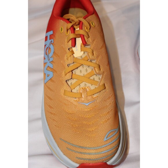 NIB‎ Hoka One One Men\'s Bondi X Running Athletic Sneakers FAYN ORANGE SZ 9.5 NIB main image 4